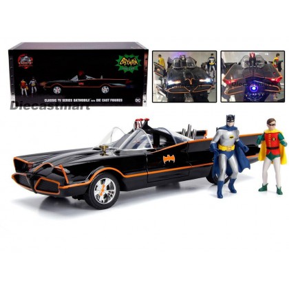 Batman Batimovil 66 1:18 JADA Lights
